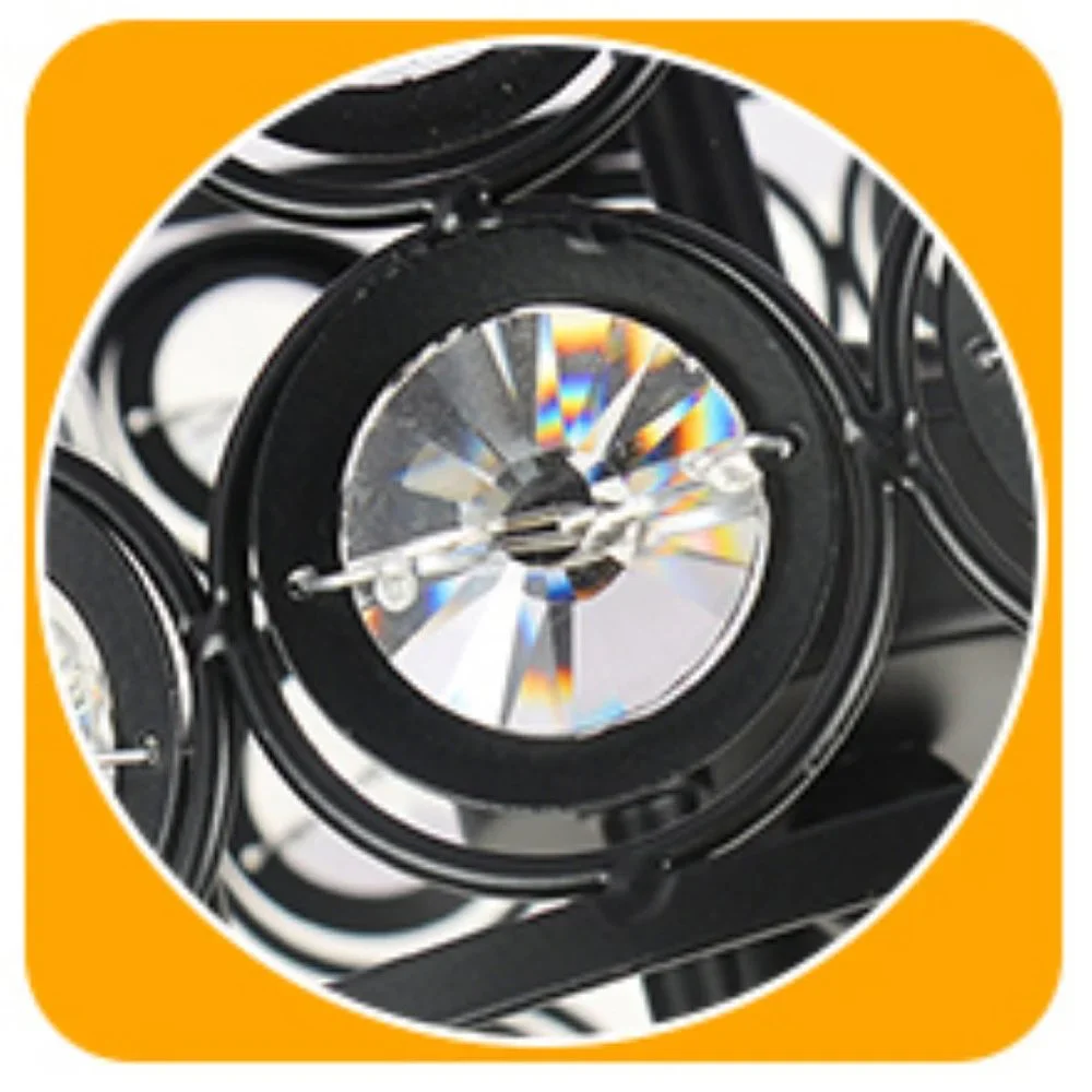 Modern Semi Flush Black Light Fixture